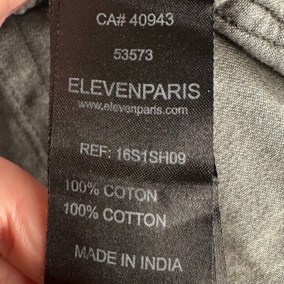 Elevenparis LA Collection size Large EUC long sleeve button down dress shirt - Picture 4 of 6